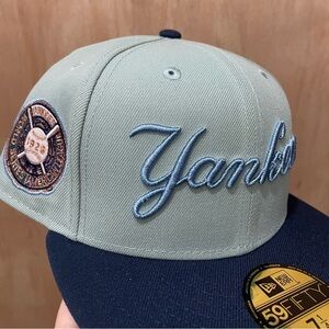 Myfitteds New York yankees 1928 World Series Statue of Liberty size 7 1/4 59fift